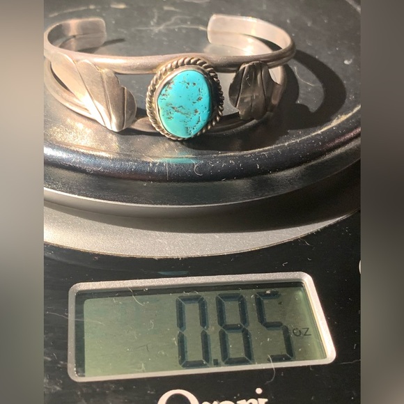 Navajo Turquoise Cuff - Picture 3 of 3